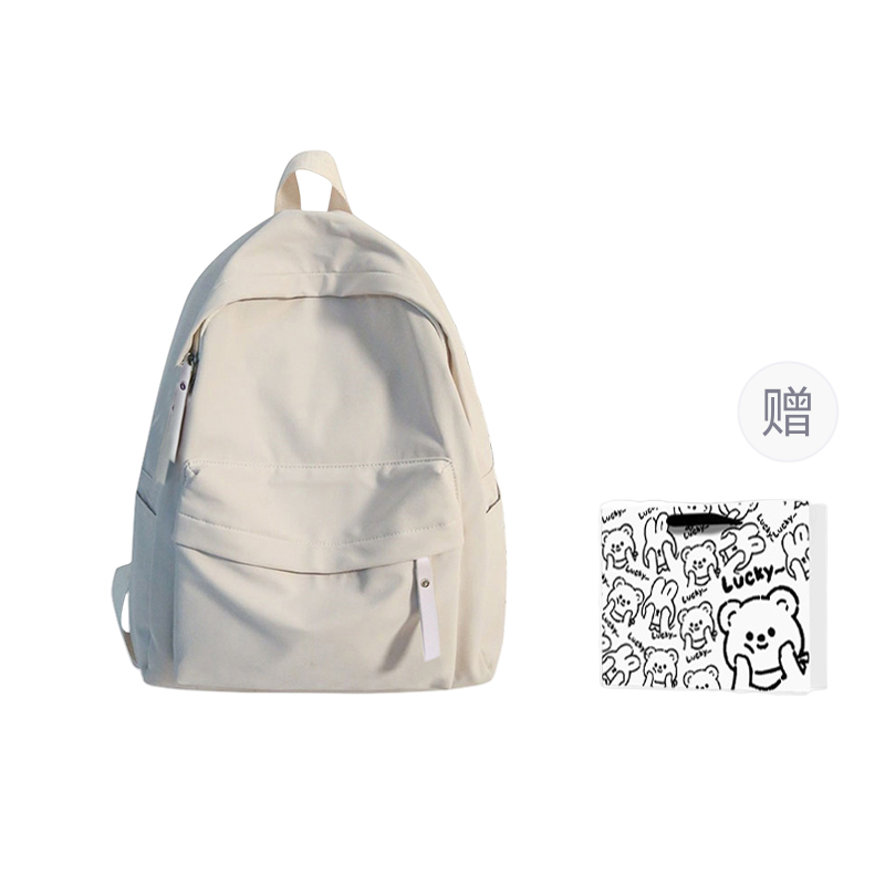 

Нейлоновый рюкзак, стандартный, унисекс, многоцветный WEIERLUN, MC Ecru+Charm+Shopping Bag