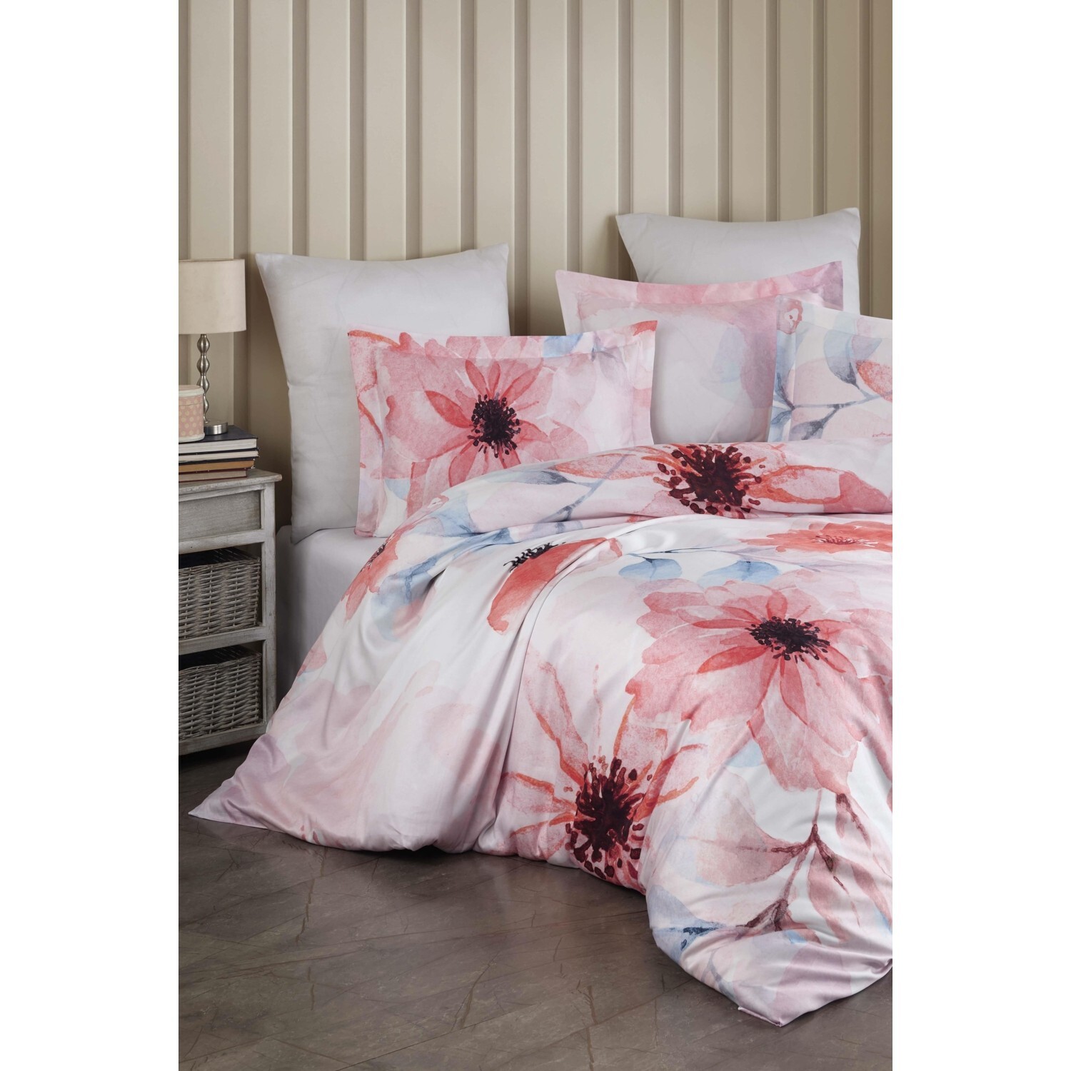 

Комплект постельного белья Varol Laura Home из лиоцелла (двойной) - Casilda