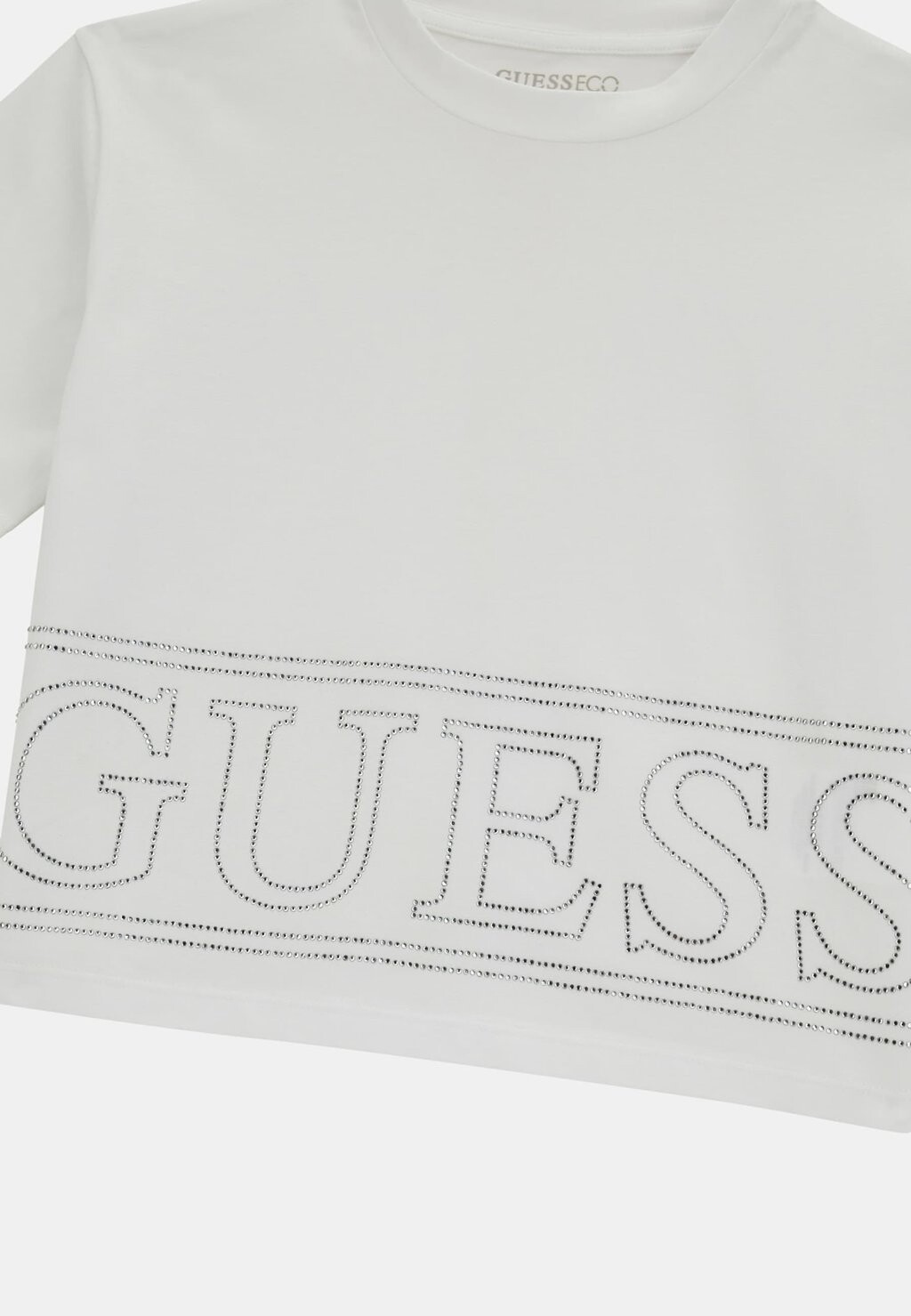 

Футболка STRETCH LOGO STRASS Guess, белый