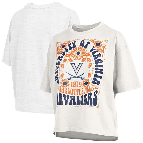 

Женская белая футболка Virginia Cavaliers Harmony oversized Pressbox, Белый, Женская белая футболка Virginia Cavaliers Harmony oversized Pressbox