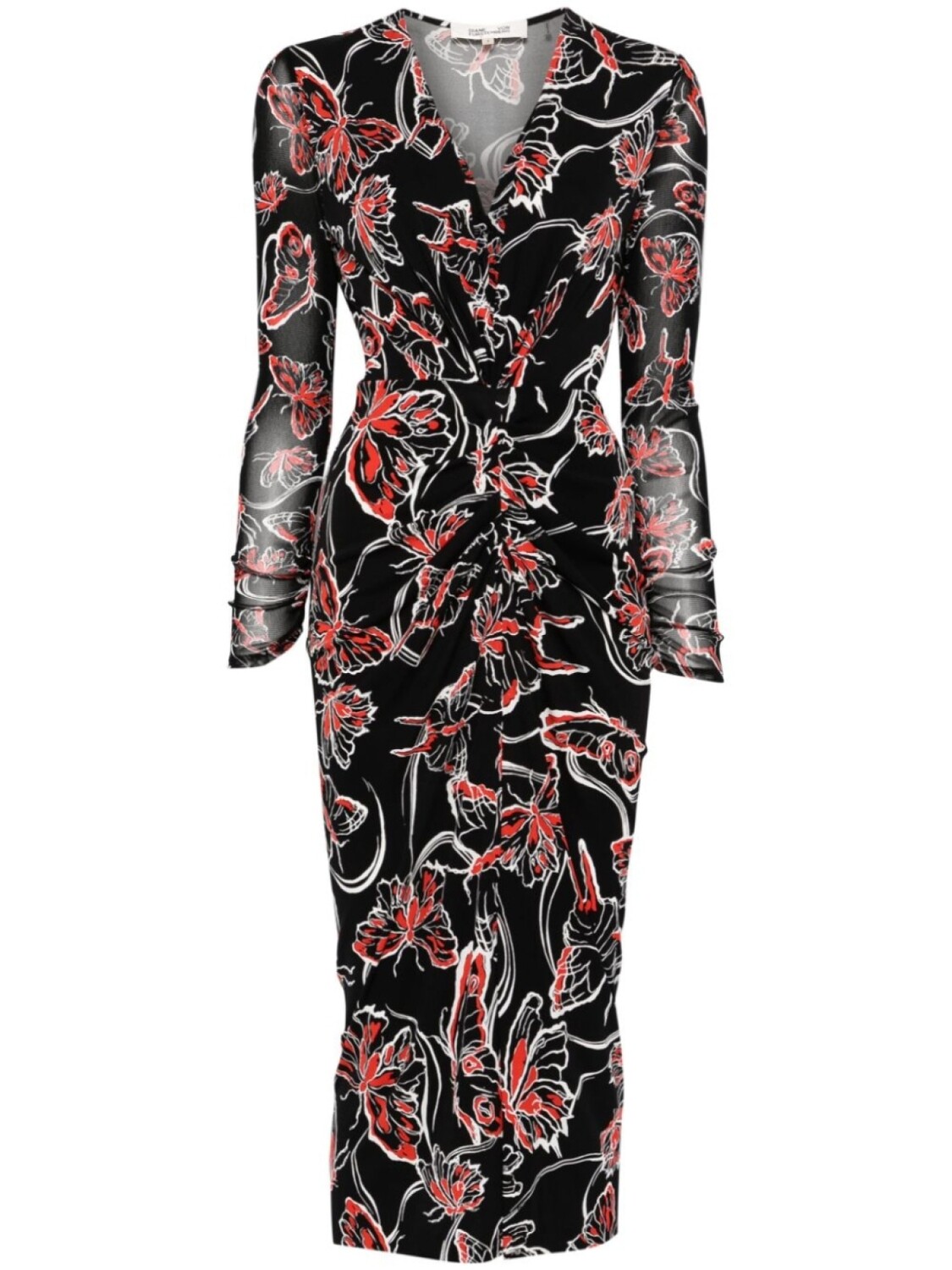 

DVF Diane von Furstenberg платье Hades, черный