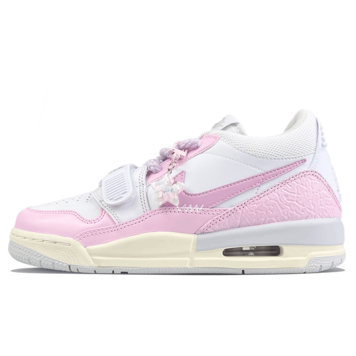 

Кроссовки Jordan Legacy 312 Vintage Basketball Shoes Women's Low-top Pink/White, розовый