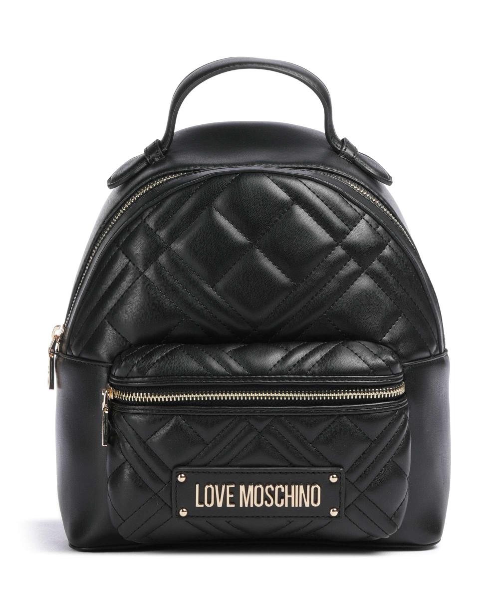 

Стеганый рюкзак из искусственной кожи Love Moschino, черный