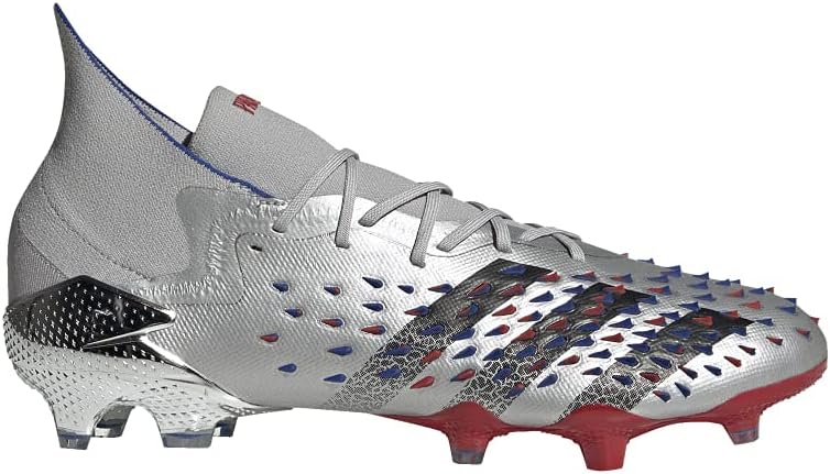 

Футбольные бутсы Adidas Predator 18.4 FxG для мальчиков, металлик/красный/синий