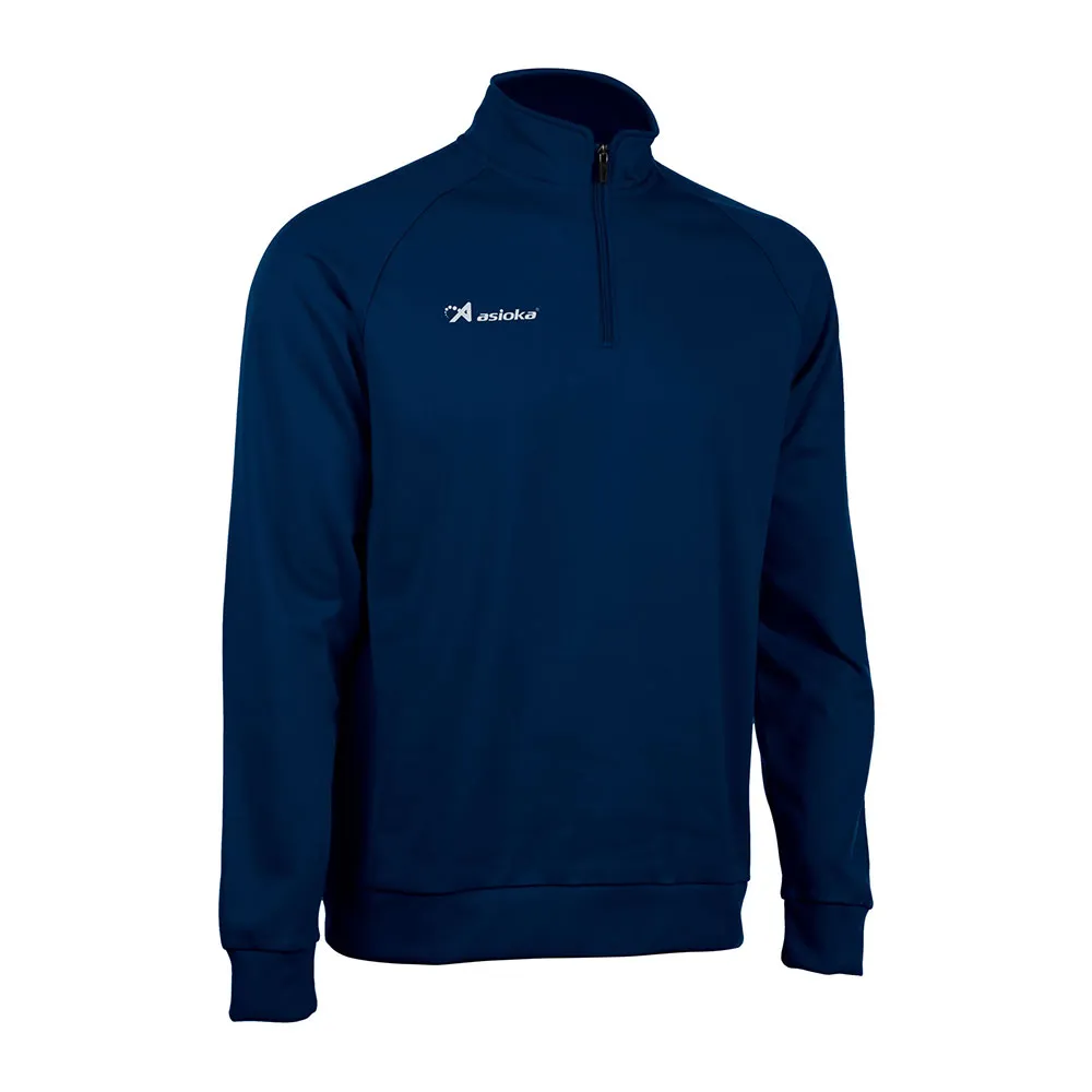 

Толстовка спортивная Asioka Berlin half zip, синий