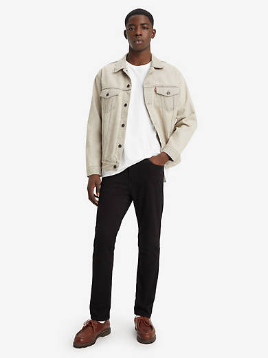 

510 Узкие мужские джинсы Levi's, цвет Black Knight - Stretch