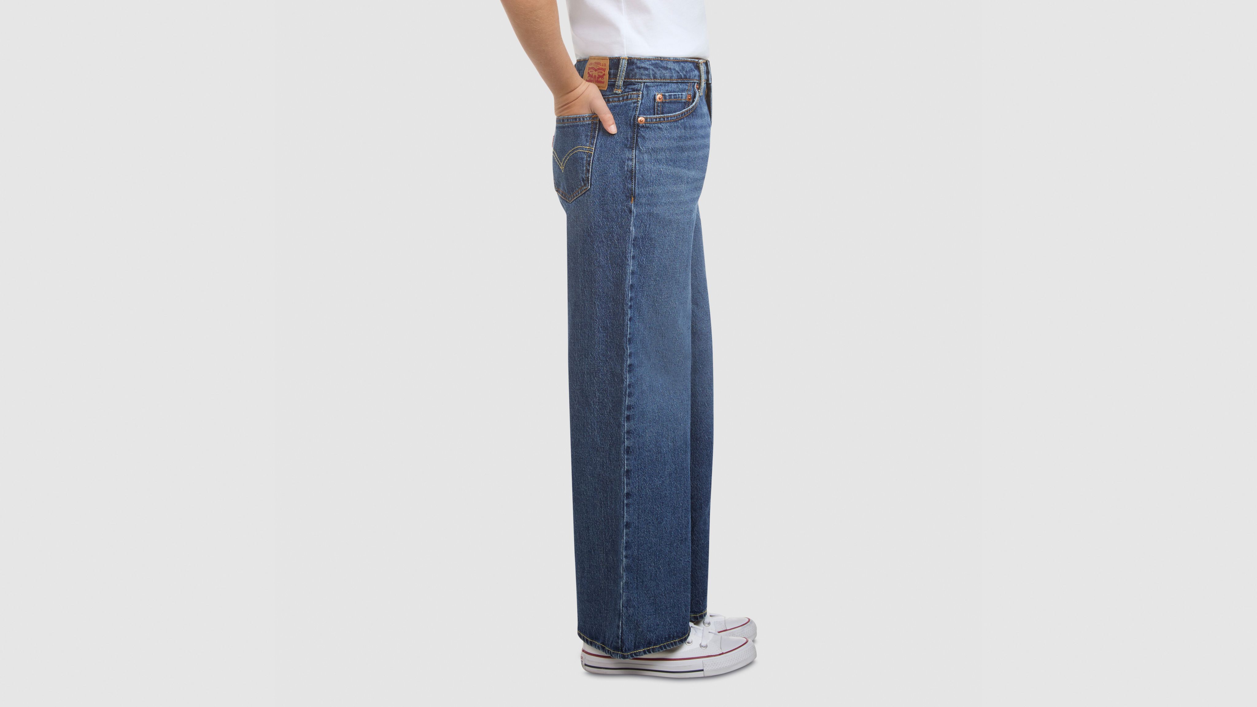 Мешковатые брюки с высокой талией для больших девочек 8-20 Levi's, Pacific Highway - Dark Wash — фото 3