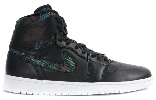 Кроссовки 1 ретро высокие модерн Air Jordan, черный — фото 2
