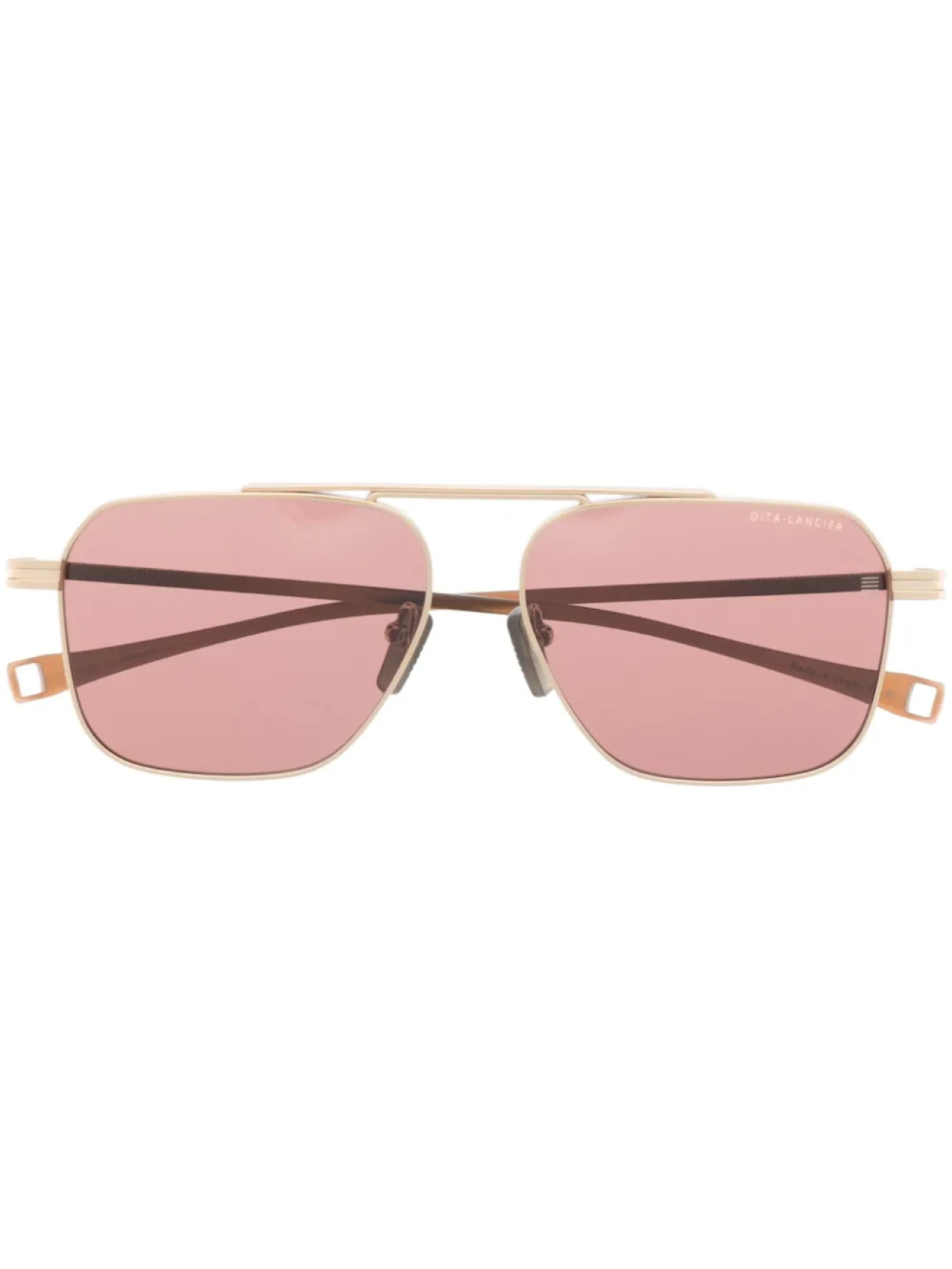 

Dita Eyewear солнцезащитные очки-пилоты, коричневый