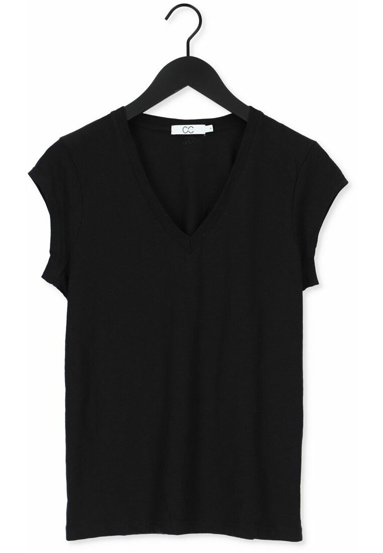 

Базовая футболка HEART V-NECK Coster Copenhagen, черный
