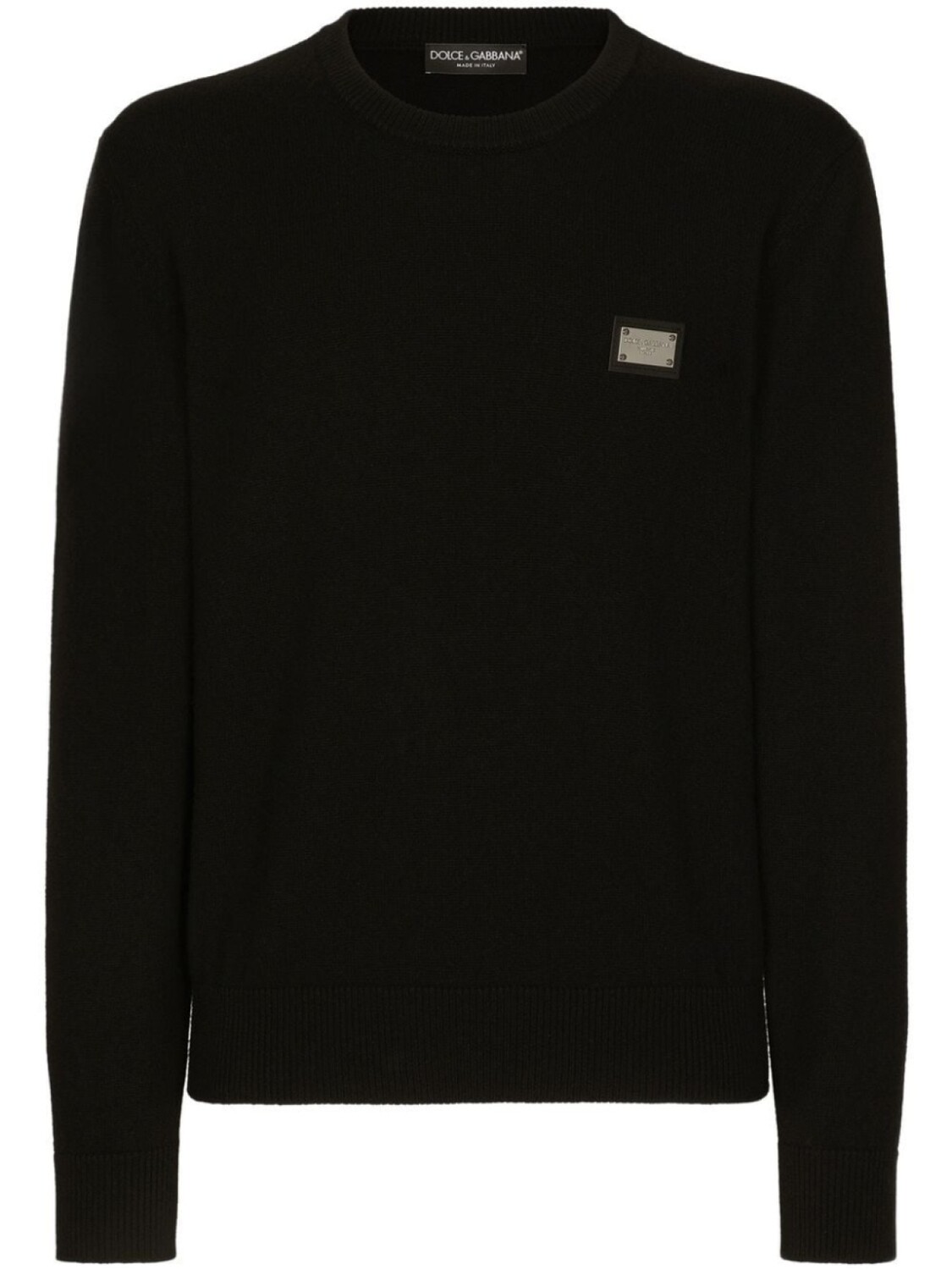 

Dolce & Gabbana джемпер с логотипом, черный