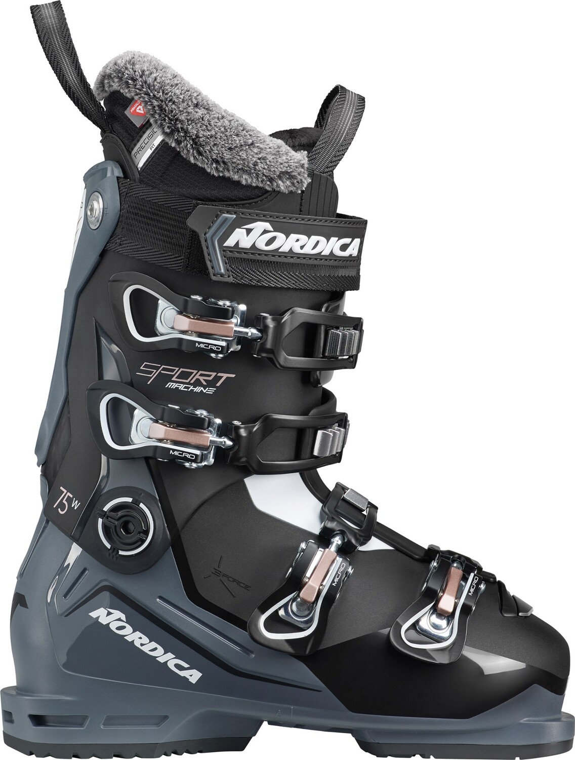 

Лыжные ботинки Sportmachine 3 75 W - женские - 2023/2024 Nordica, черный