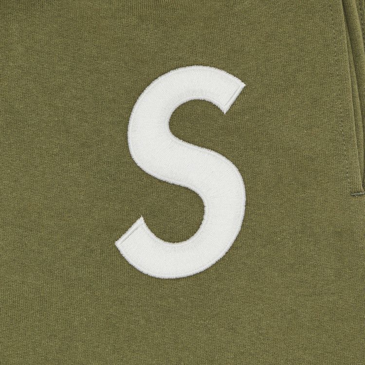 Спортивные брюки Supreme S Logo Sweatpant 'Light Olive' — фото 3