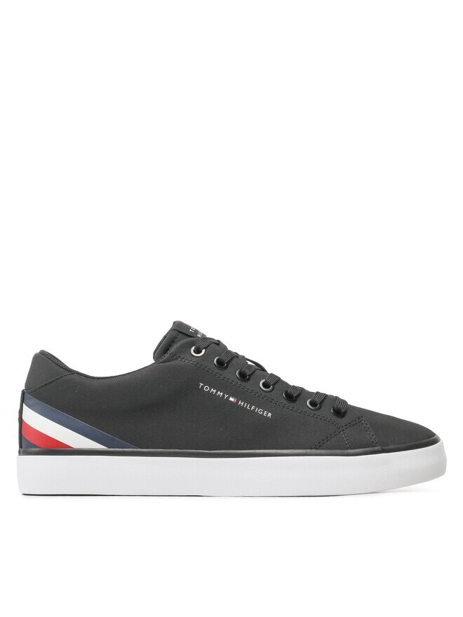 

Кроссовки Hi Vulc Core Low Stripes Tommy Hilfiger, черный