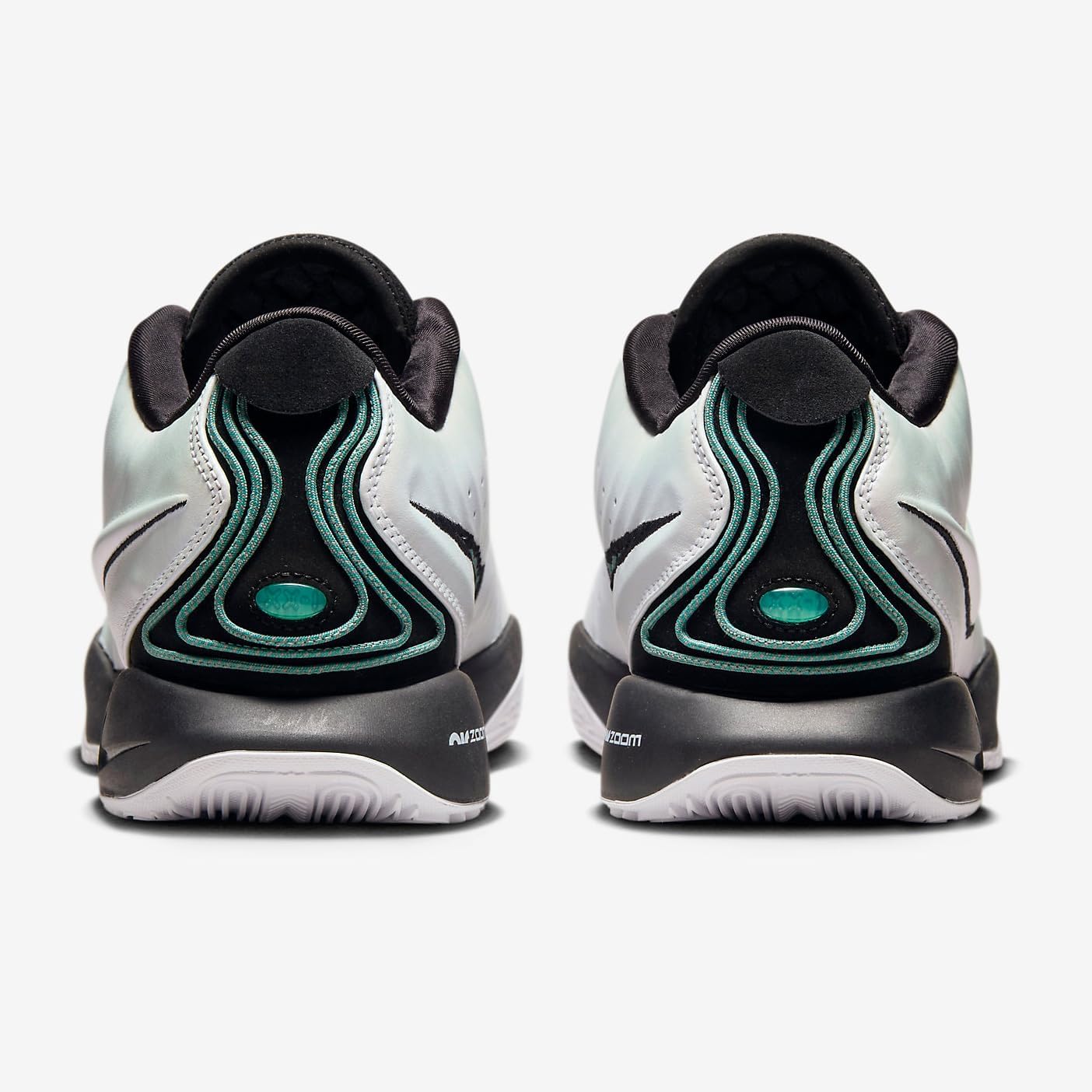 Мужские кроссовки Nike Lebron XXI, белый/черный — фото 3