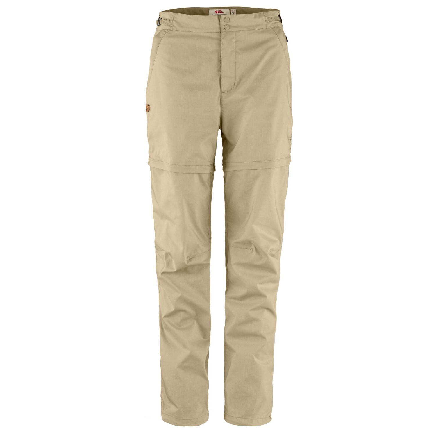 

Брюки на молнии Fjällräven Women's Abisko Hike Zip Off Trousers, цвет Fossil