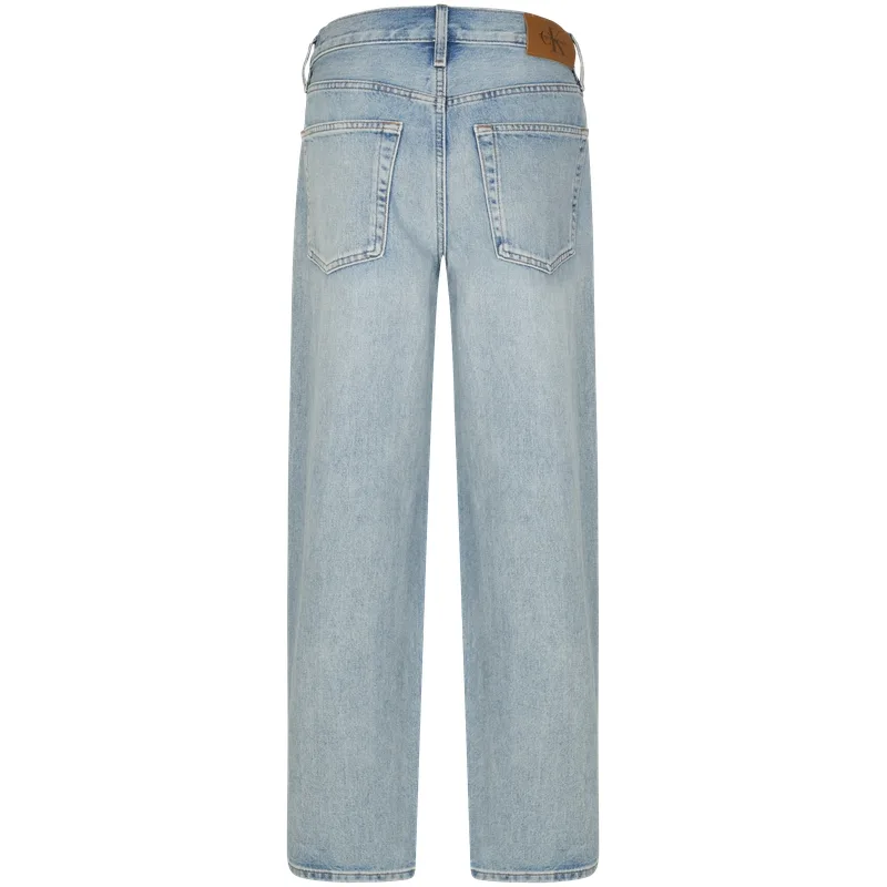 Calvin Klein Джинсы Women's G0X Denim Light Blue Moderate Straight Fit — фото 3