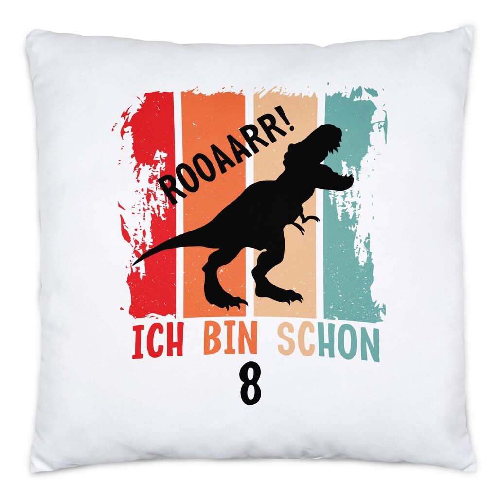 

Roooaarr Ich Bin 8 подушек с наполнителем в виде динозавра Dino T-Rex, идея подарка ребенку на день рождения Hey!Print