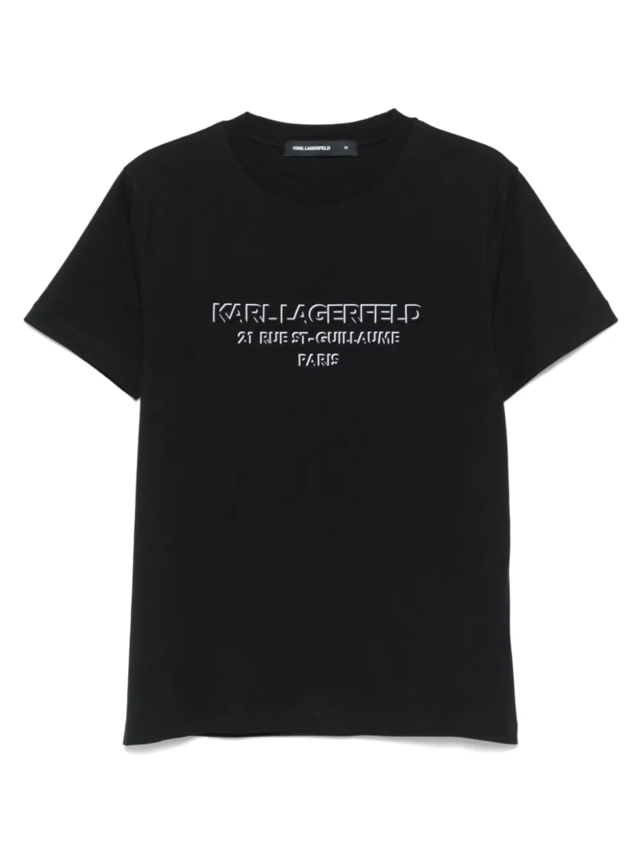 

Футболка с логотипом Karl Lagerfeld, черный