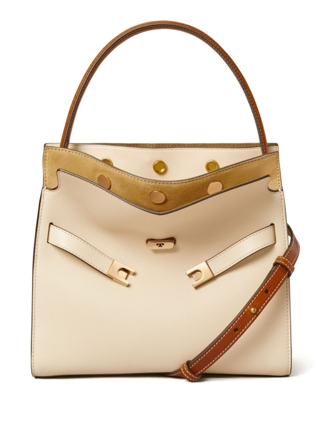 

Tory Burch маленькая сумка-тоут Lee Radziwill, нейтральный цвет