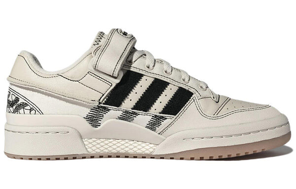 Кроссовки оригиналы форум 84 низкие Adidas, белый — фото 2