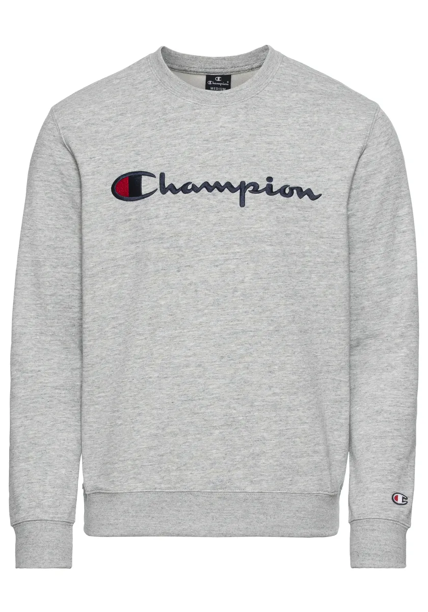 

Толстовка Champion "Icons Crewneck Sweatshirt Large Log", серый