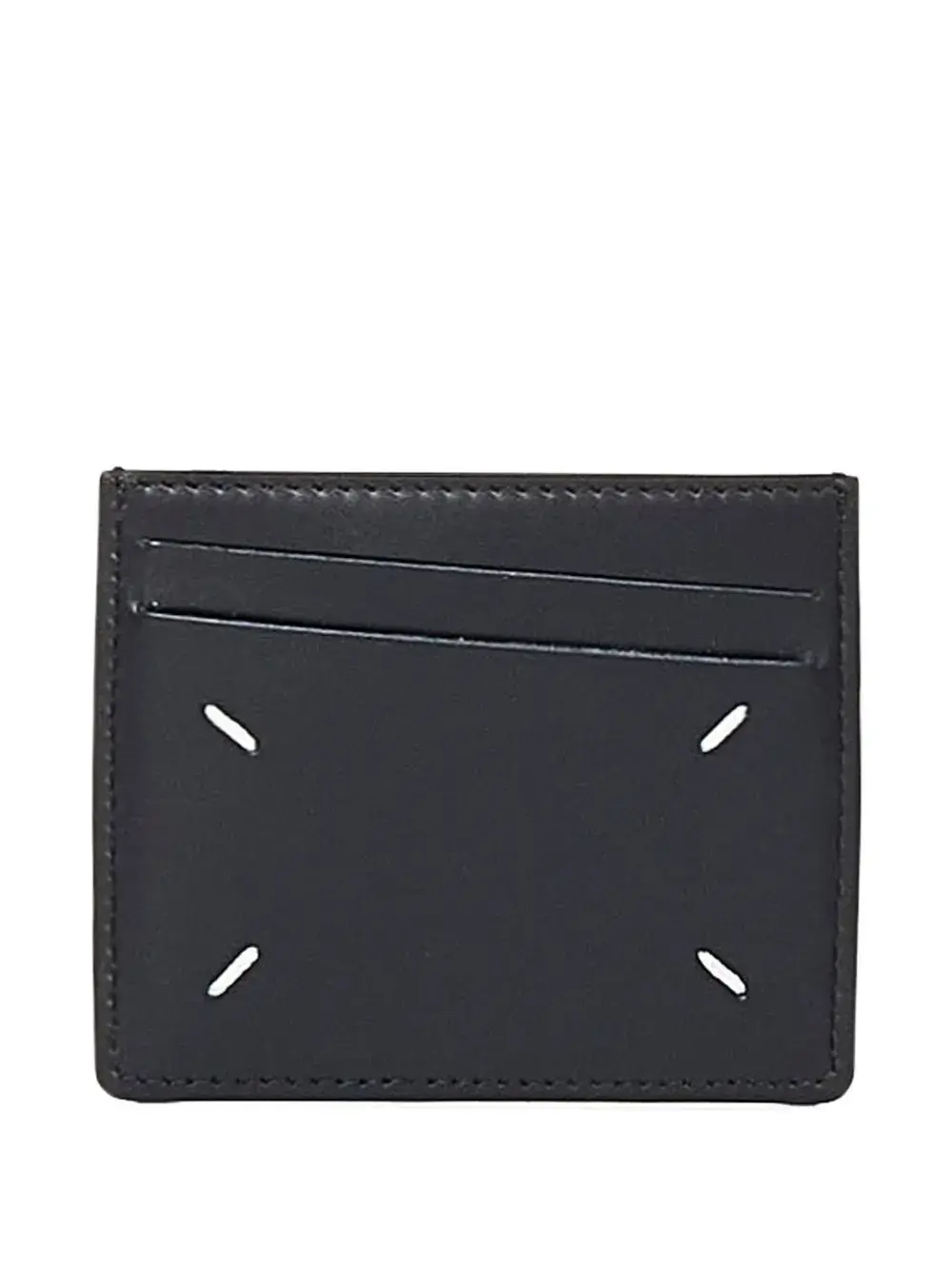 

Картхолдер с декоративной строчкой MAISON MARGIELA, черный