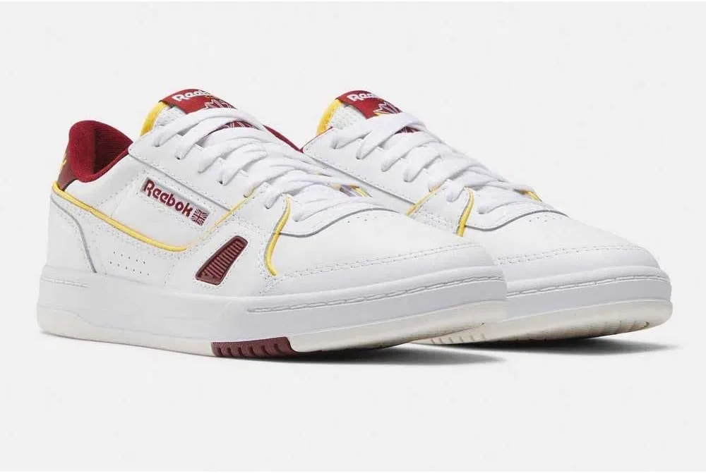 Мужские кроссовки Reebok LT Court Trainers, цвет Chalk Seaport Teal Alabaster, White Richmaroon Fiercegold — фото 3