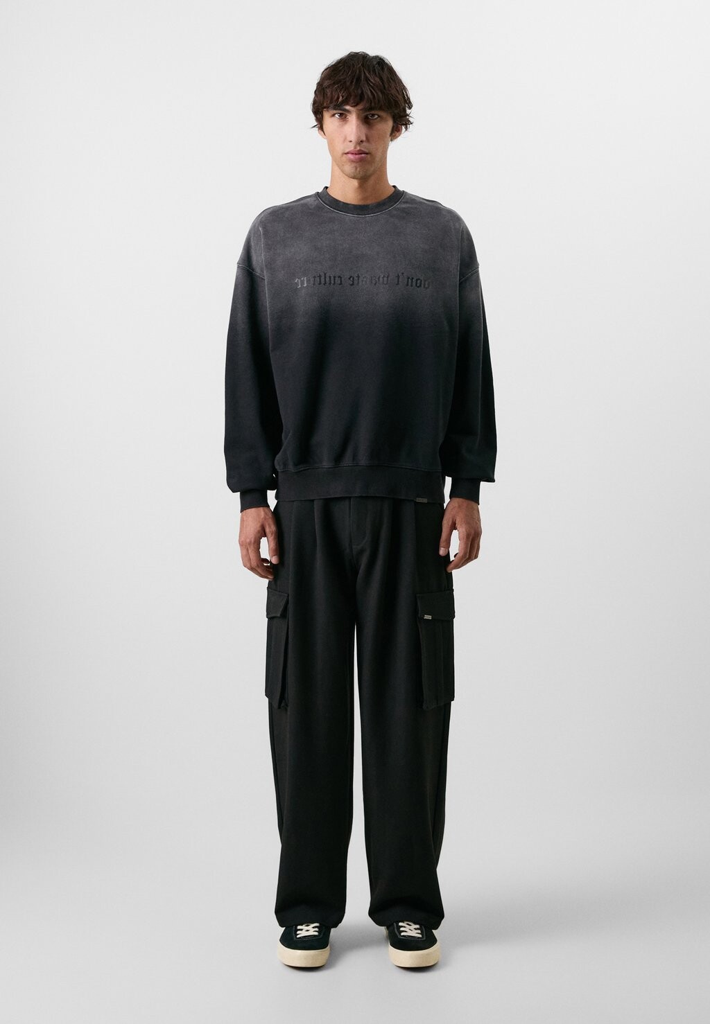 

Толстовка MELCHIOR UNISEX Don't Waste Culture, темно-серый
