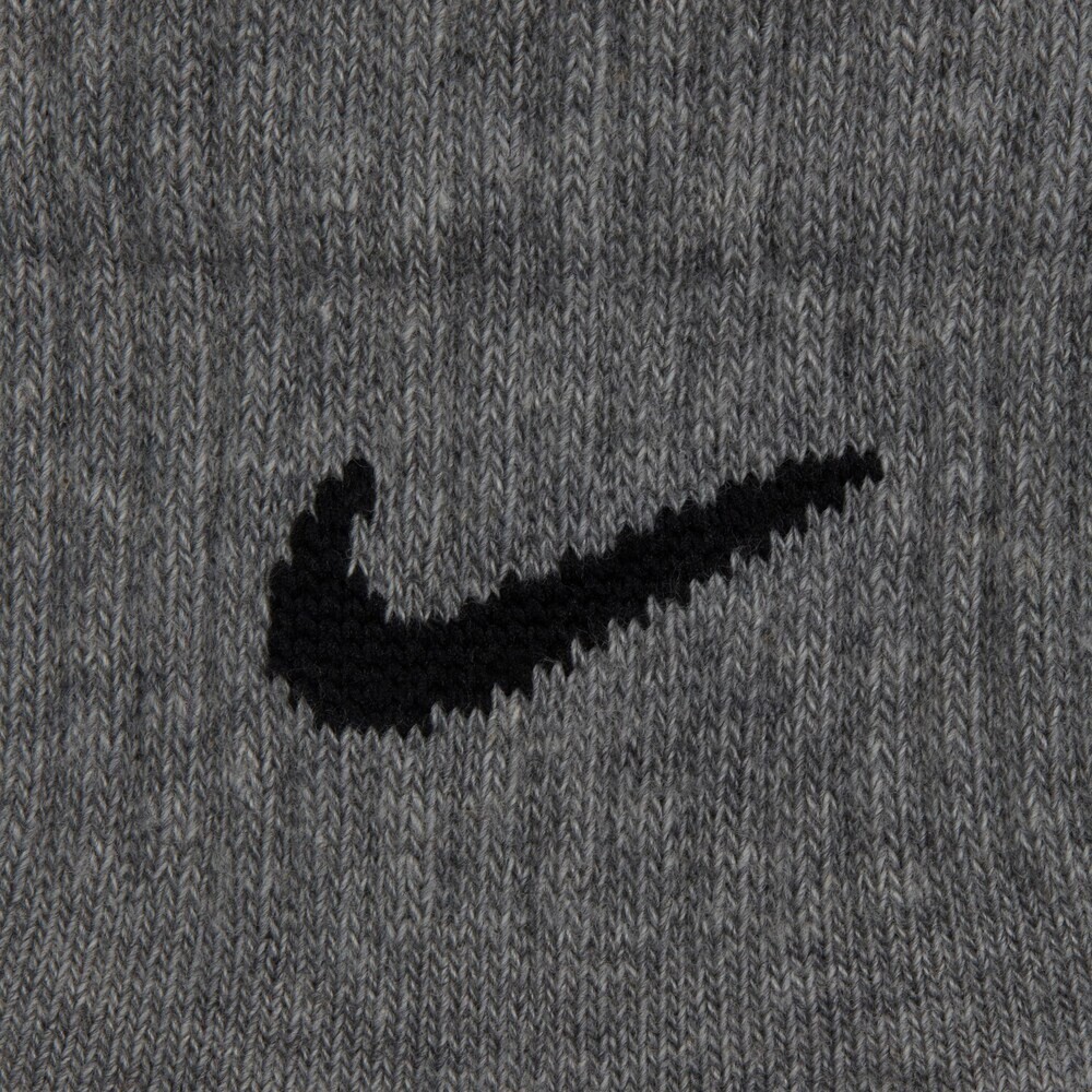 Обычные спортивные носки Nike, пестрый серый/черный/белый — фото 3