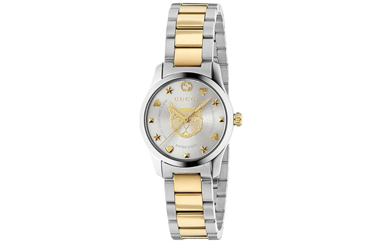 

GUCCI Часы G Timeless Collection Wrist Watch Quartz Movement Stainless Steel Watchband Silver Dial Women's Watch