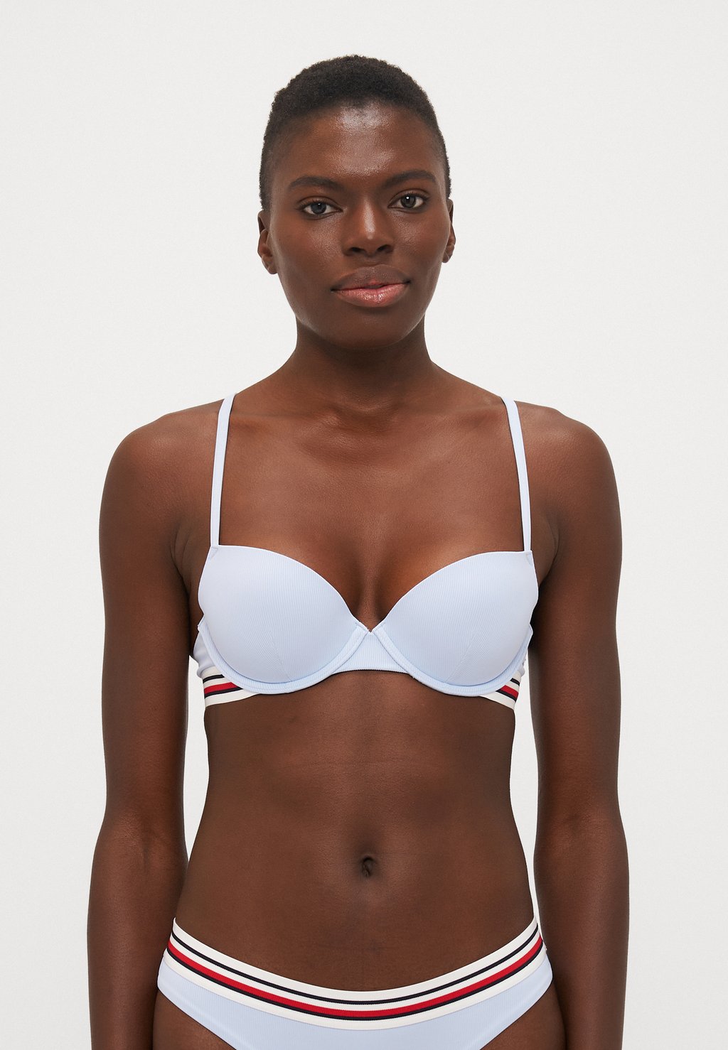 

Верх бикини GLOBAL STRIPES PUSH UP Tommy Hilfiger, светло-голубой