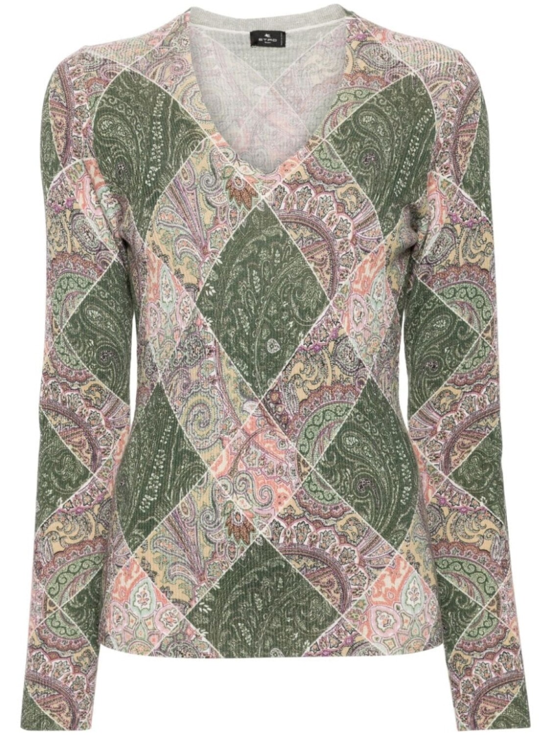 

ETRO свитер с узором, нейтральный цвет