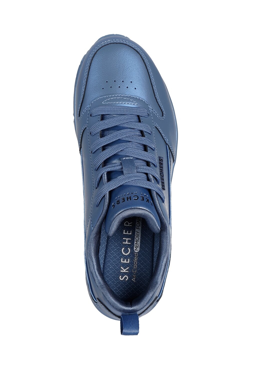 Кроссовки на шнуровке UNO, GALLACTIC Skechers, светло-голубой