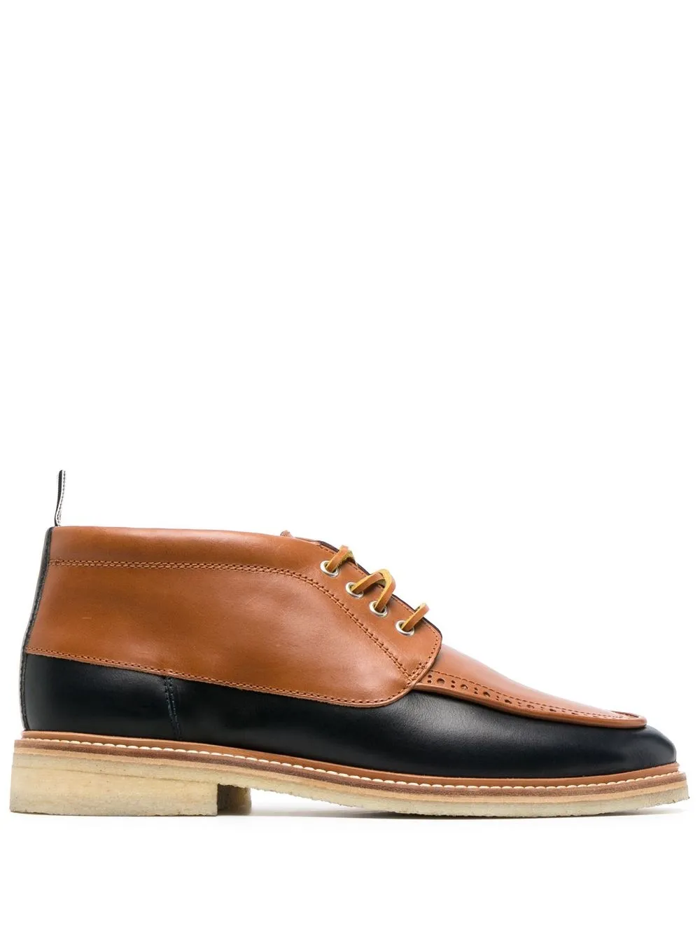 

Туфли дерби Top Deck в двух тонах THOM BROWNE, коричневый