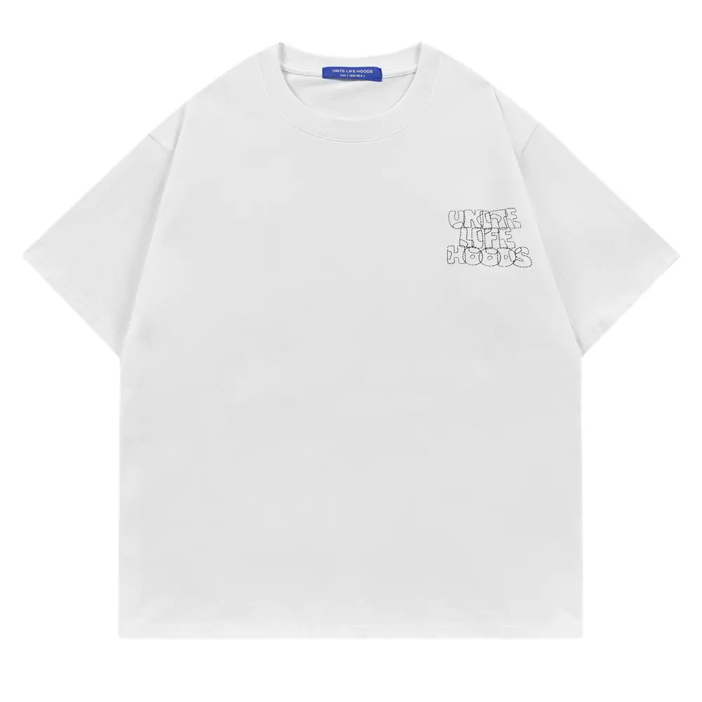 

Футболка унисекс Unite Life HOODS, Серый/Белый
