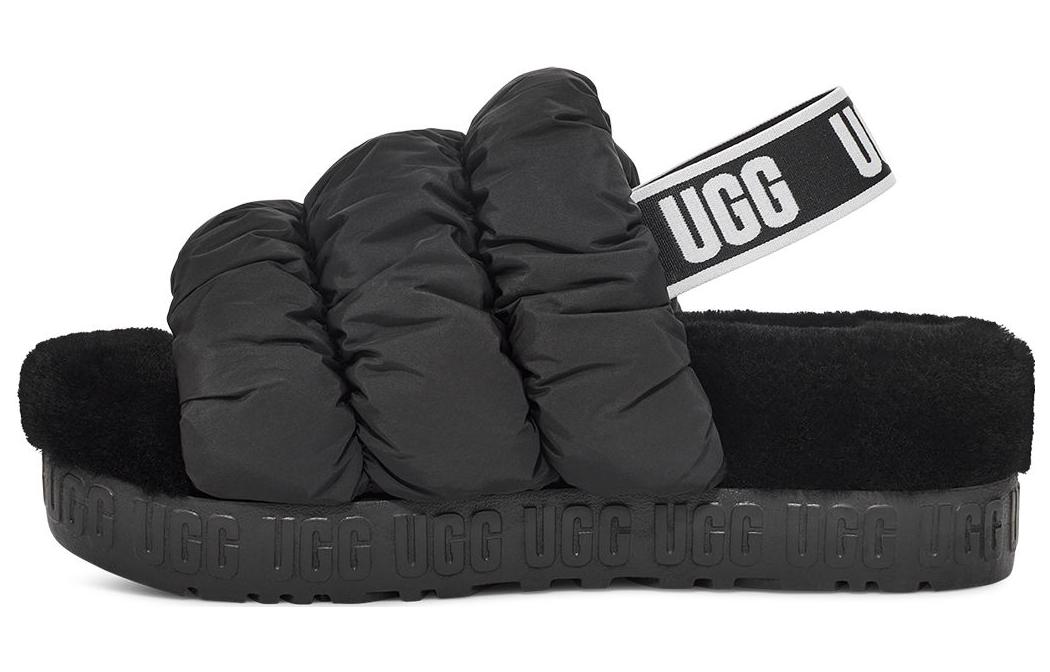Стильные сандалии UGG женские, светло-желто-зеленые