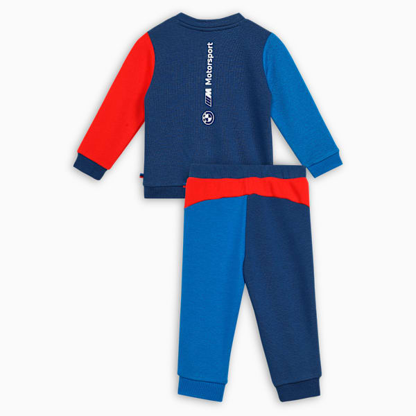 Комплект из 2 предметов: куртка и штаны для малышей Bmw M Motorsport Matching Sets Puma, синий — фото 2