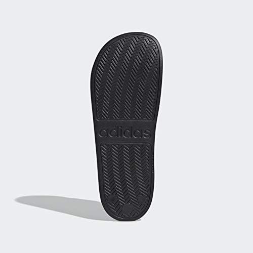 Мужские шлепанцы для душа Adidas Adilette, белый/черный — фото 3