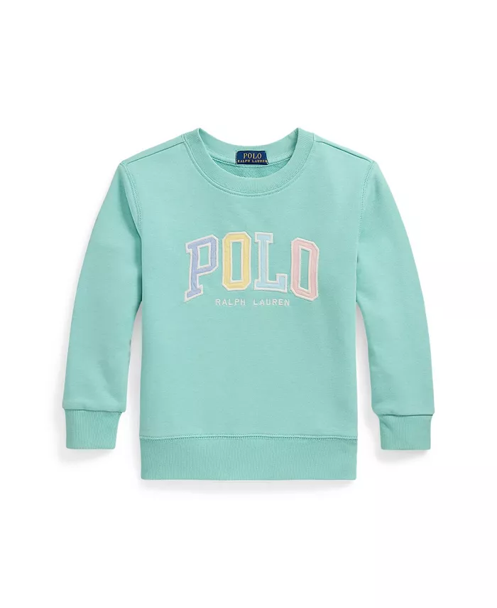 

Толстовка из хлопка с узором "коса" Big Boys Polo Ralph Lauren, зеленый