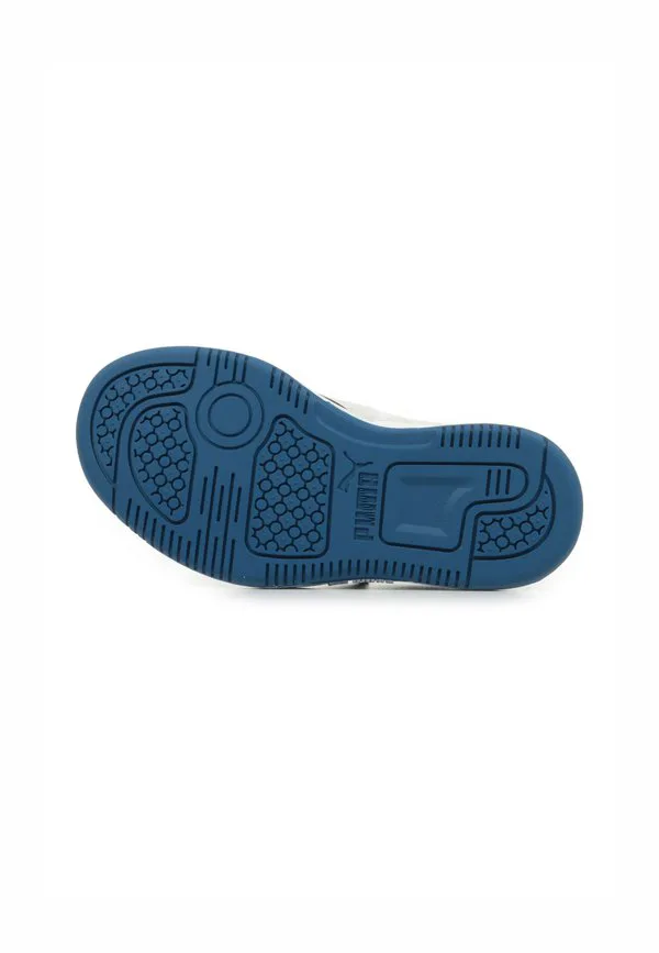 Низкие кроссовки Puma, White Feather Gray Black — фото 4