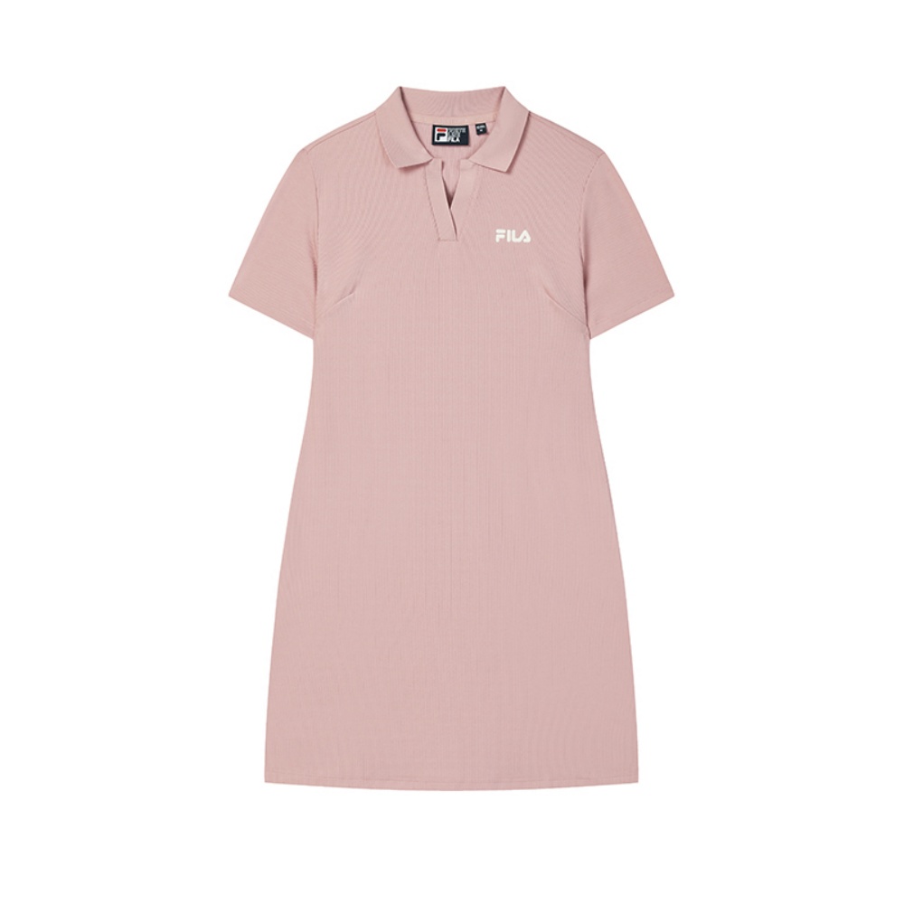 

Женское платье с короткими рукавами Lifestyle FILA, розовый