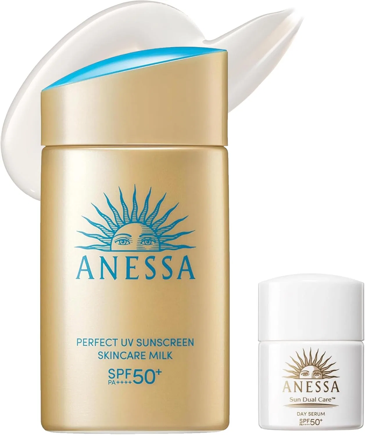 Набор солнцезащитных средств ANESSA: молочко 60 мл и спрей 60 г SPF50+ PA++++ — фото 2