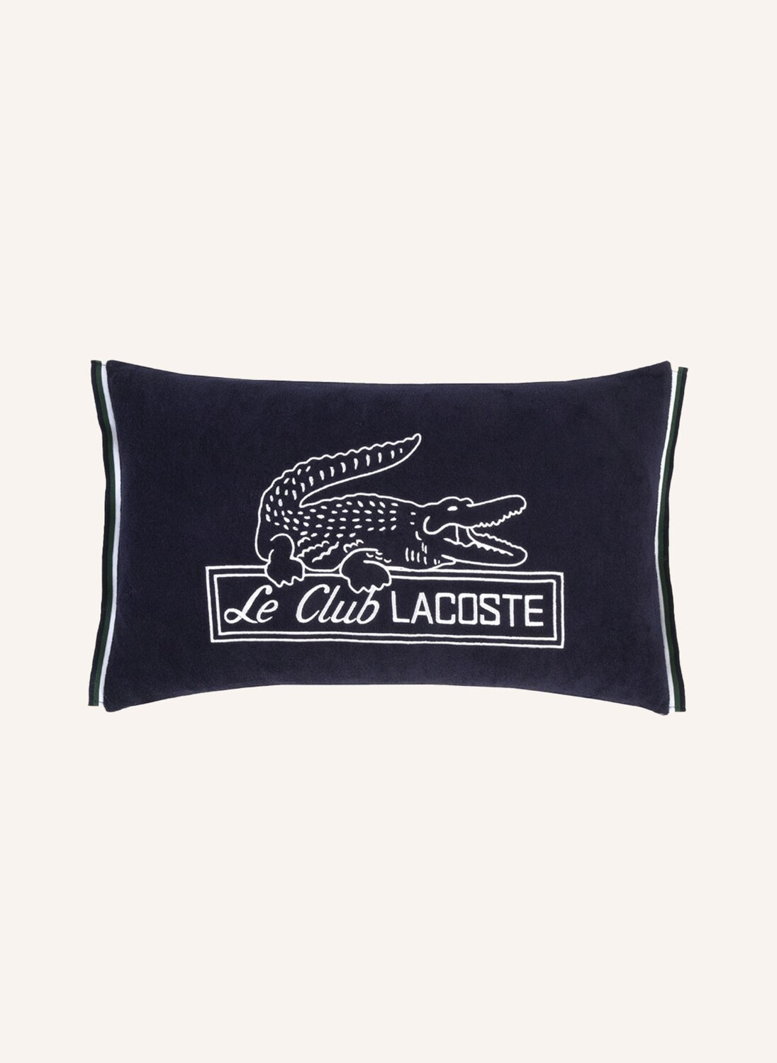 

Декоративная подушка l leclub LACOSTE, темно-синий