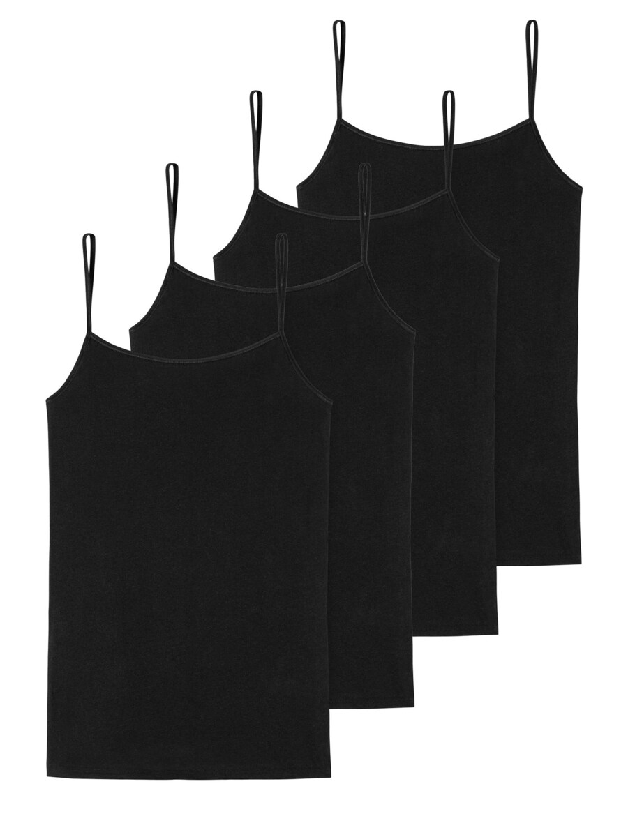 

Топ SCHIESSER 95/5 Organic Cotton, черный