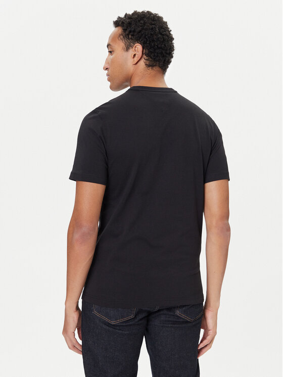 Футболка regular fit MW0MW40011 Tommy Hilfiger, черный — фото 3
