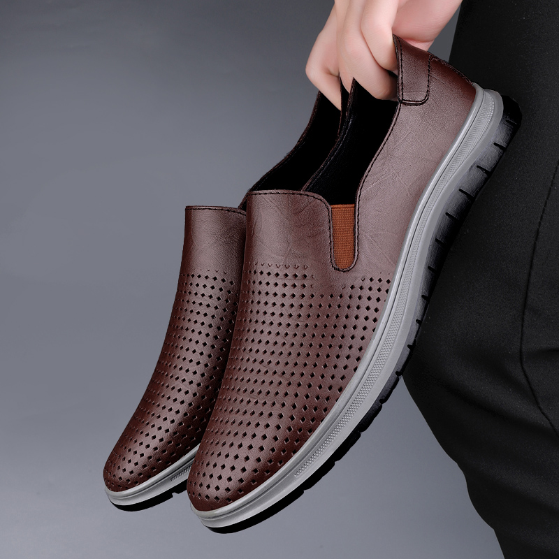 BAGE Мужские повседневные туфли Men's Low top Brown, коричневый, цвет Brown — фото 4