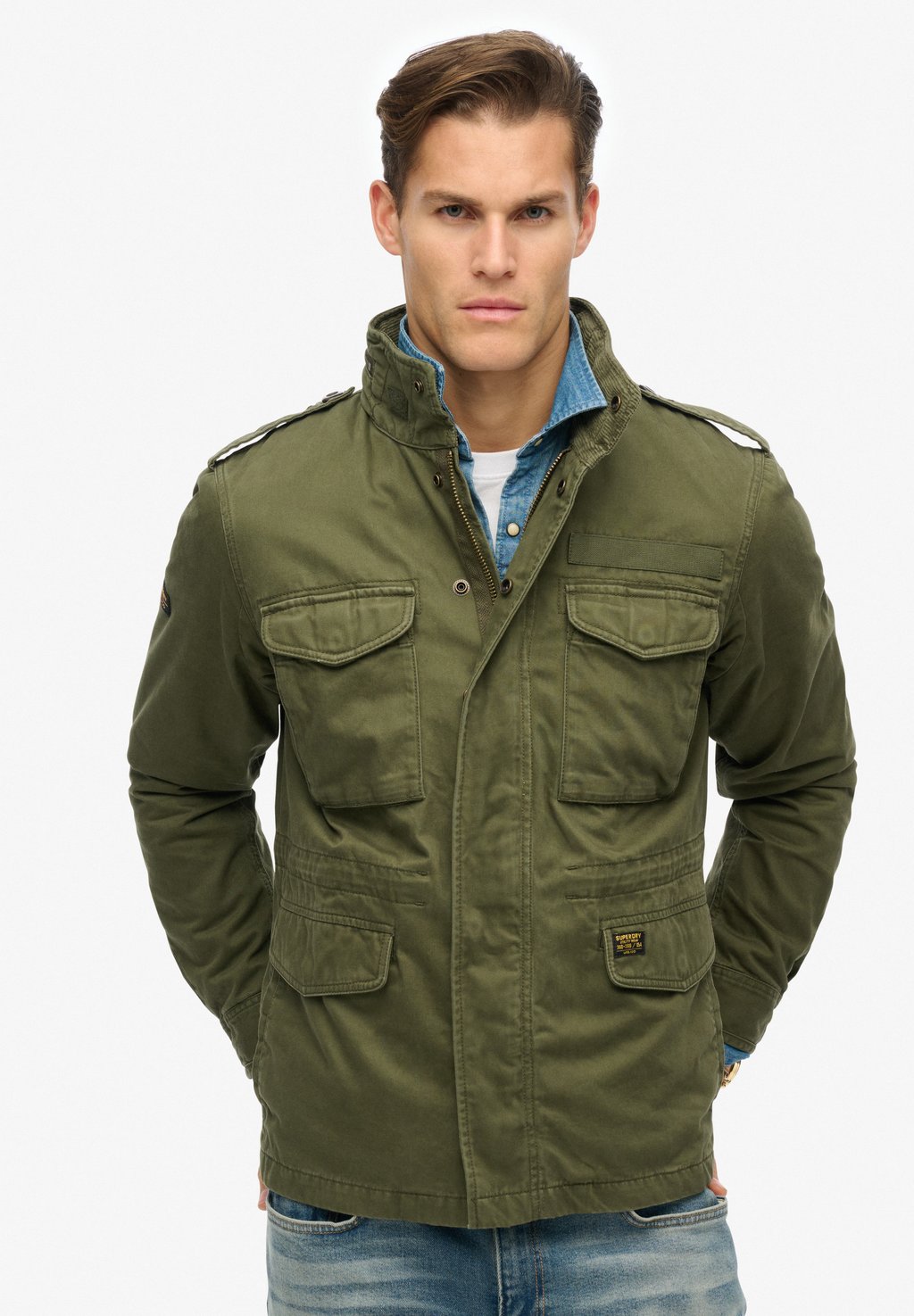 

Летняя куртка ROOKIE FIELD Superdry, хаки