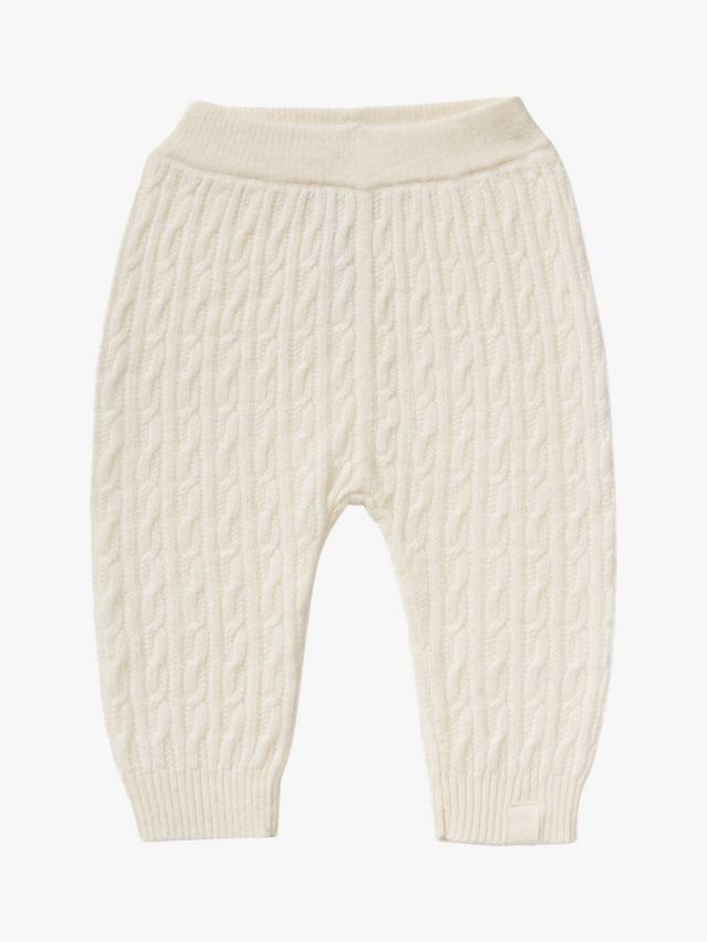 

Детские брюки кабельной вязки Benetton, White