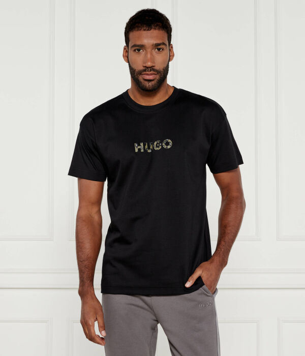 

Футболка цифровое животное Relaxed fit Hugo Bodywear, черный